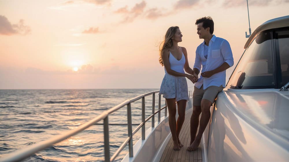 romantic-sunset-yacht-charter