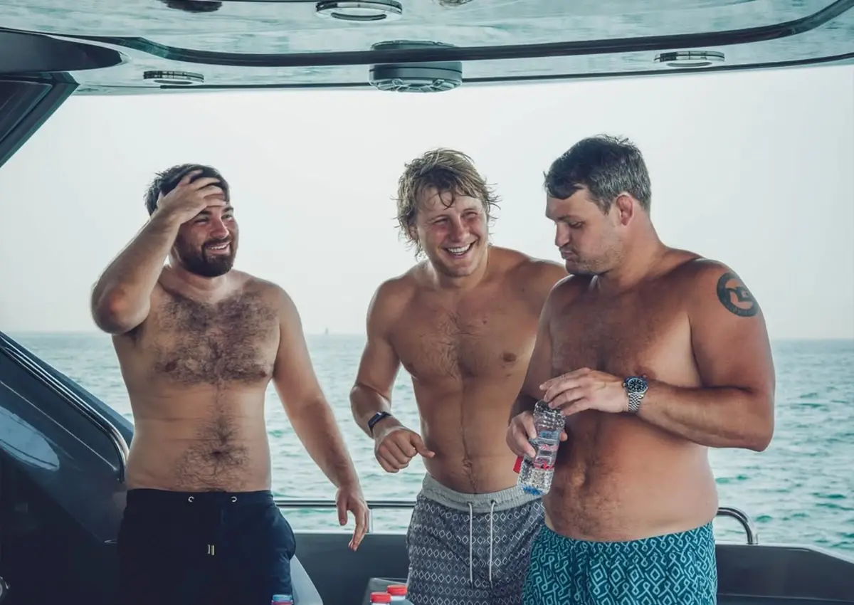 Paddy The Baddy chilling - Seven Yachts